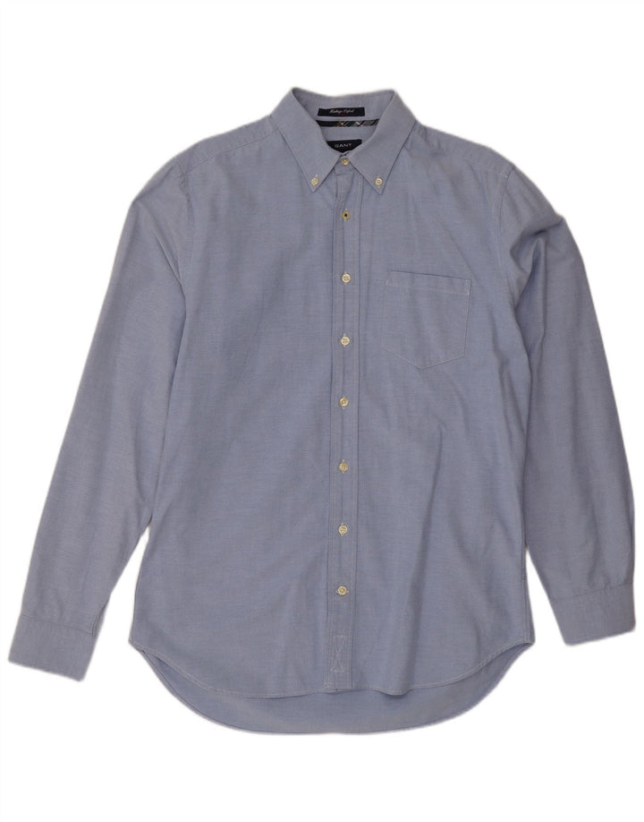 Gant Herren Heritage Oxford-Hemd, groß, aus blauer Baumwolle