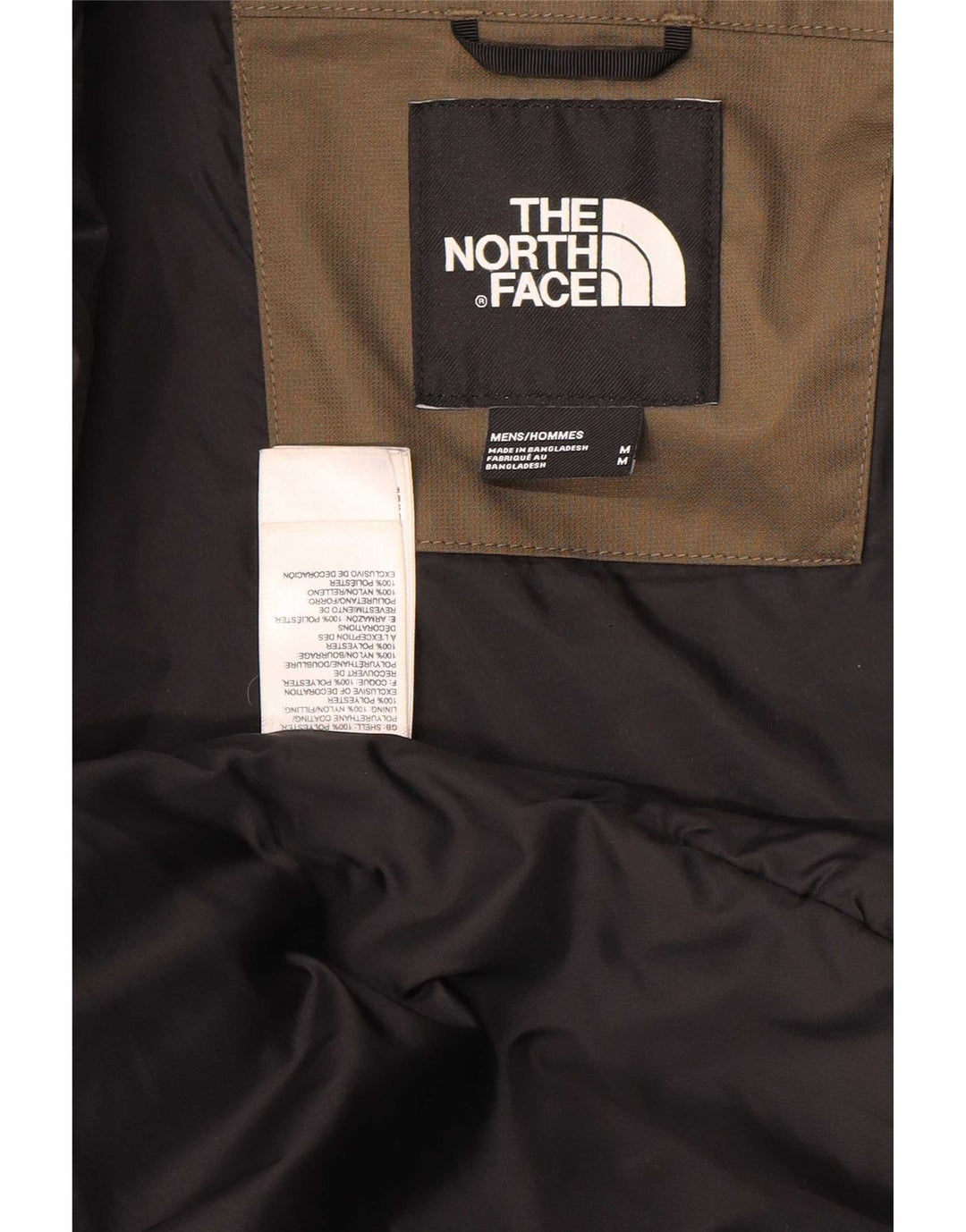 The North Face Herren-Windbreaker-Jacke, UK 38, Mittelschwarz, Farbblock
