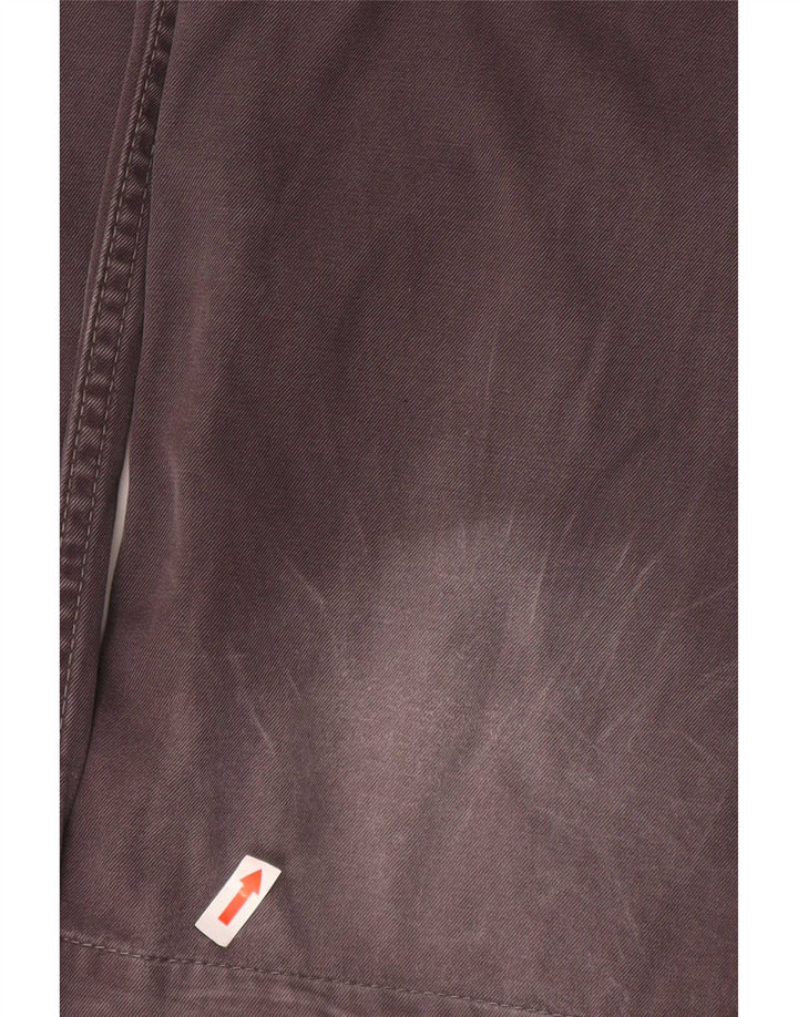 Carhartt Herren gerade Cargohose W34 L34 graue Baumwolle