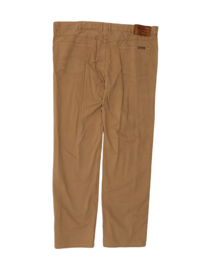 Marlboro Classics Gerade Freizeithose für Herren, W44, L34, Beige, Baumwolle