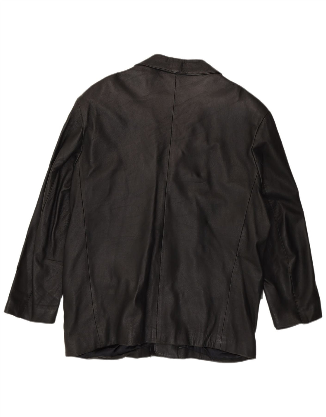 Regina Herren Lederjacke UK 44 2XL Schwarzes Leder