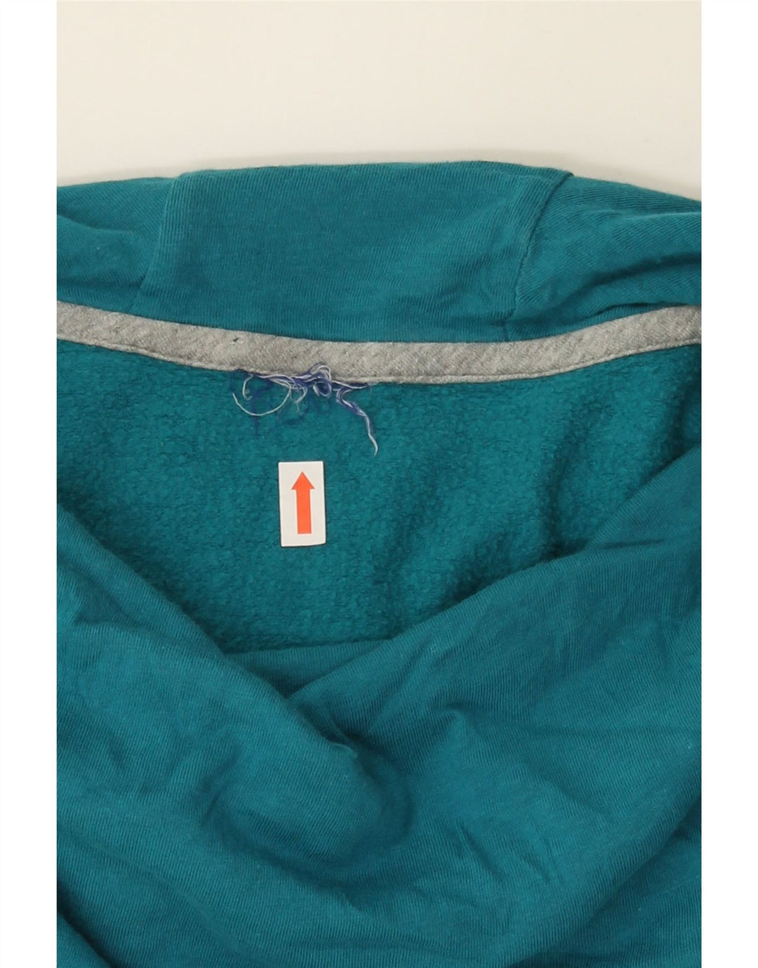 NIKE Womens Oversized Graphic Hoodie Jumper UK 18 XL Blue Polyester Vintage Nike and Second-Hand Nike from Messina Hembry 