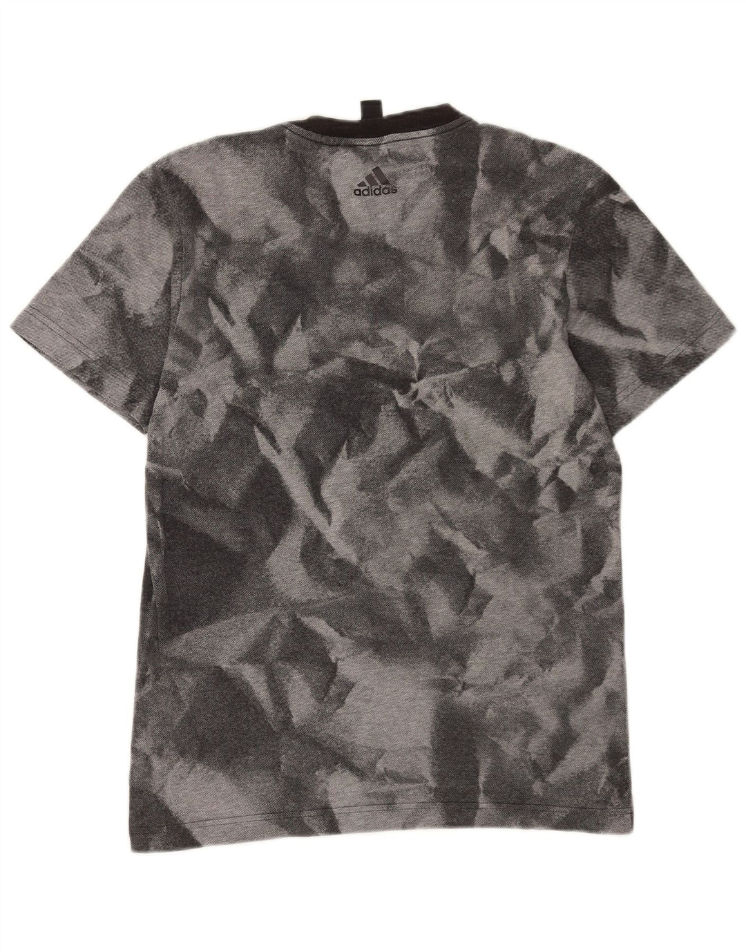 ADIDAS Herren Grafik T-Shirt Top Small Grau Tie Dye