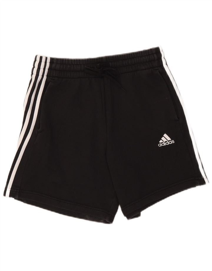 Adidas Sportshorts für Jungen, 13–14 Jahre, mittelgroß, schwarze Baumwolle
