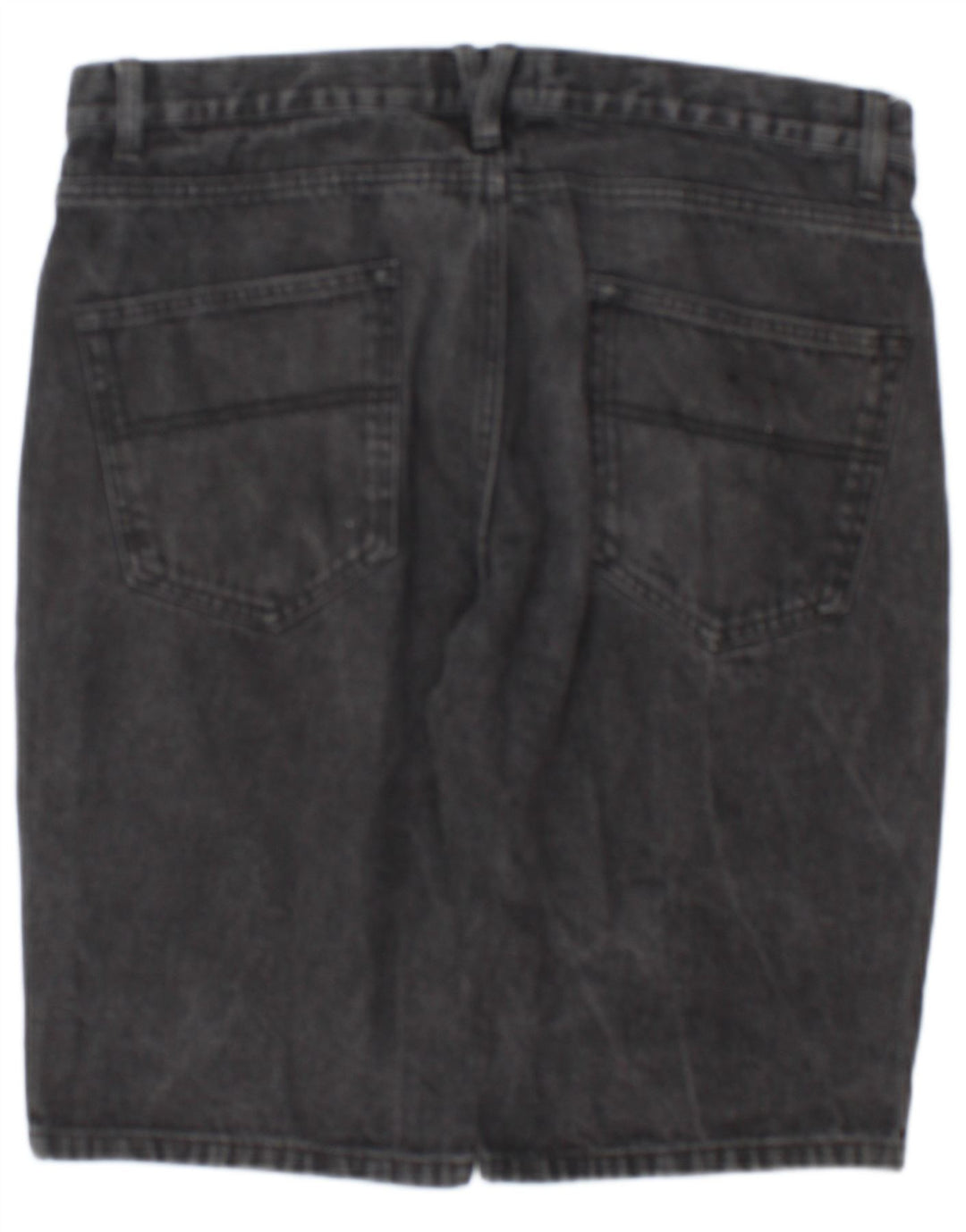 Pierre Cardin Herren-Jeansshorts, Größe L, W36, graue Baumwolle