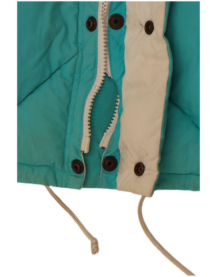 DOLOMITE Wende-Steppweste für Herren, UK 40, Größe L, Blau, Baumwolle