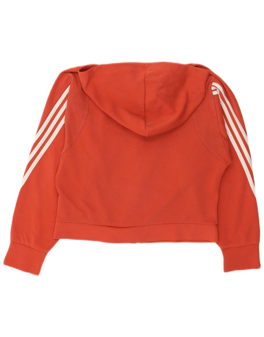 ADIDAS Damen Istanbul Übergroßer Kapuzenpullover mit Reißverschluss, UK 8/10, Größe S, Orange