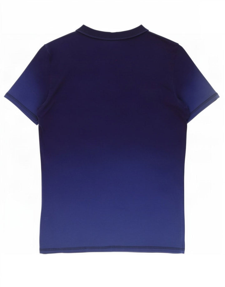 Diesel Herren T-Shirt Top Small Marineblau Farbblock