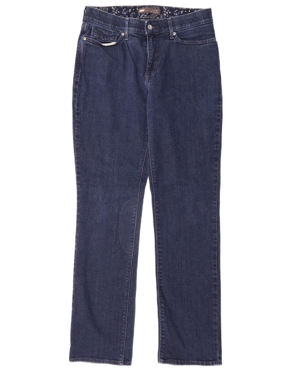 LEVI'S Damen 525 Straight Jeans W30 L31 Marineblau