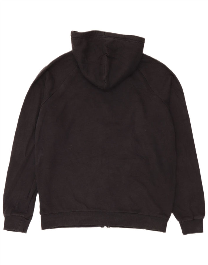 Under Armour Herren-Kapuzenpullover mit Reißverschluss, mittelschwarz, Baumwolle
