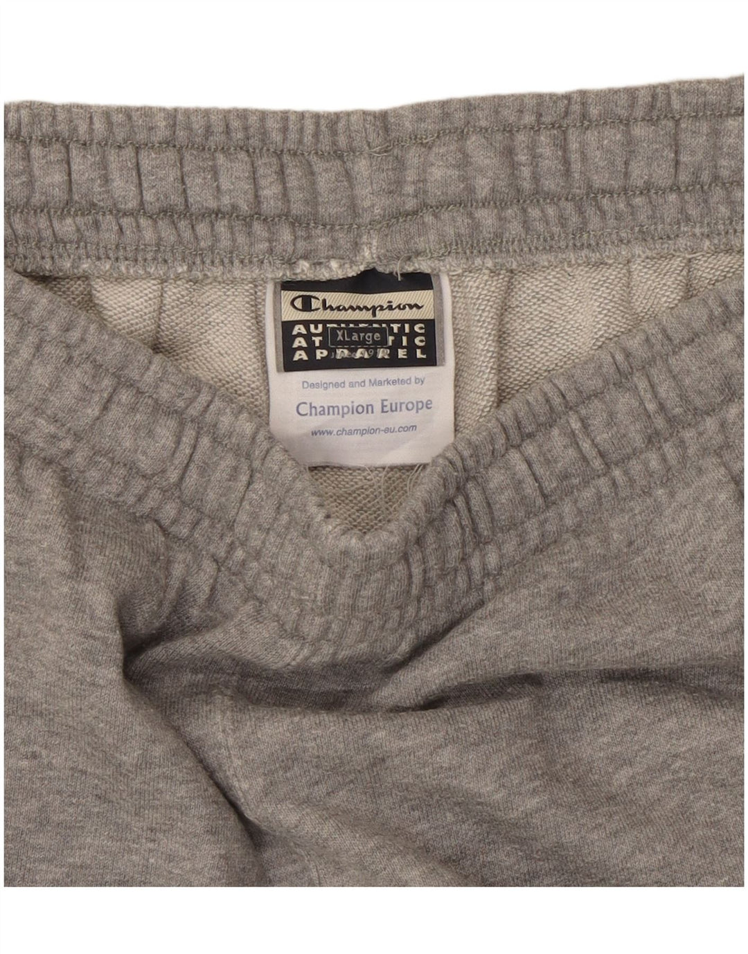 Champion Herren-Trainingshose XL, grau gefleckte Baumwolle