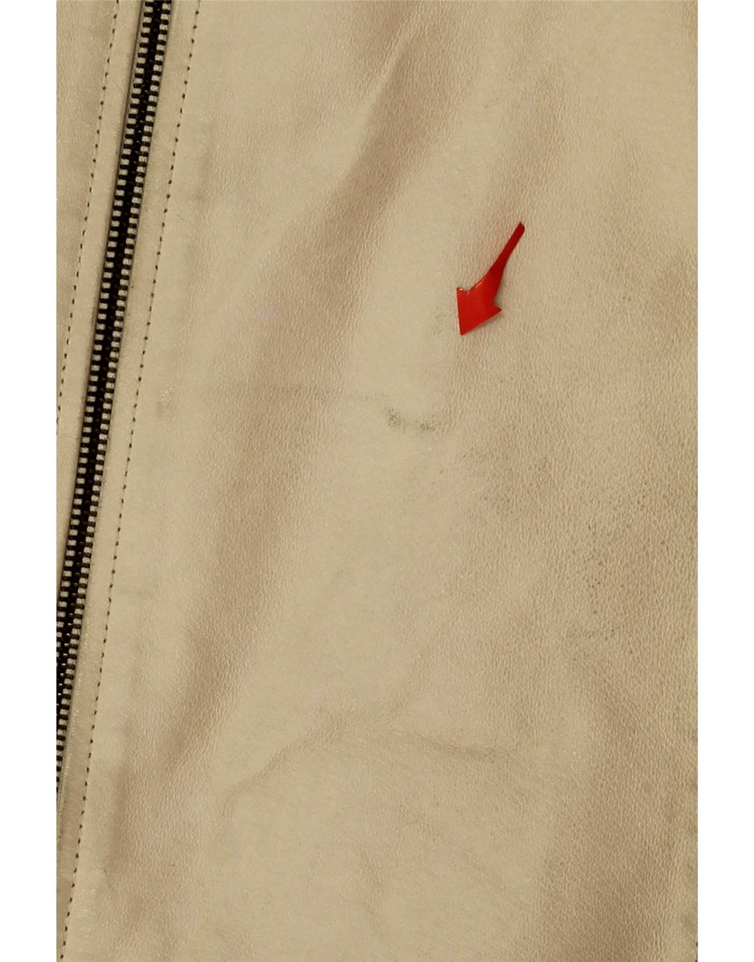 CONBIPEL Womens Leather Jacket IT 48 XL Beige Leather Vintage Conbipel and Second-Hand Conbipel from Messina Hembry 