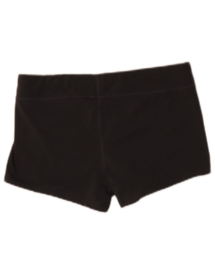 Nike Damen Dri Fit Sport Shorts UK 12 Medium Schwarz Polyester