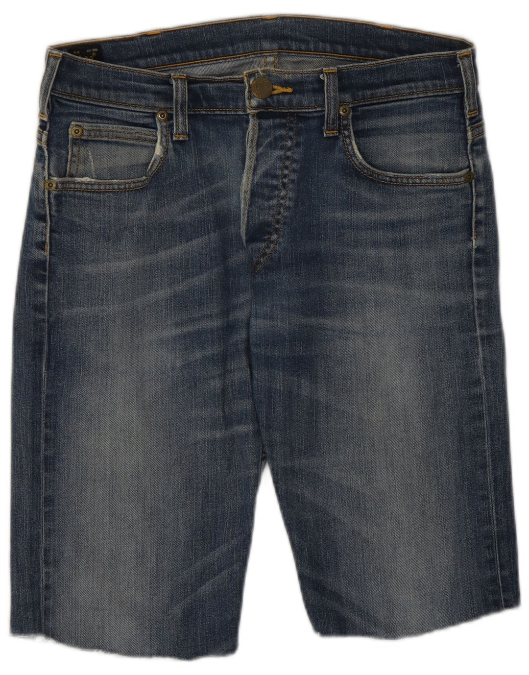 Lee Herren Powell Denim Shorts W30 mittelblaue Baumwolle