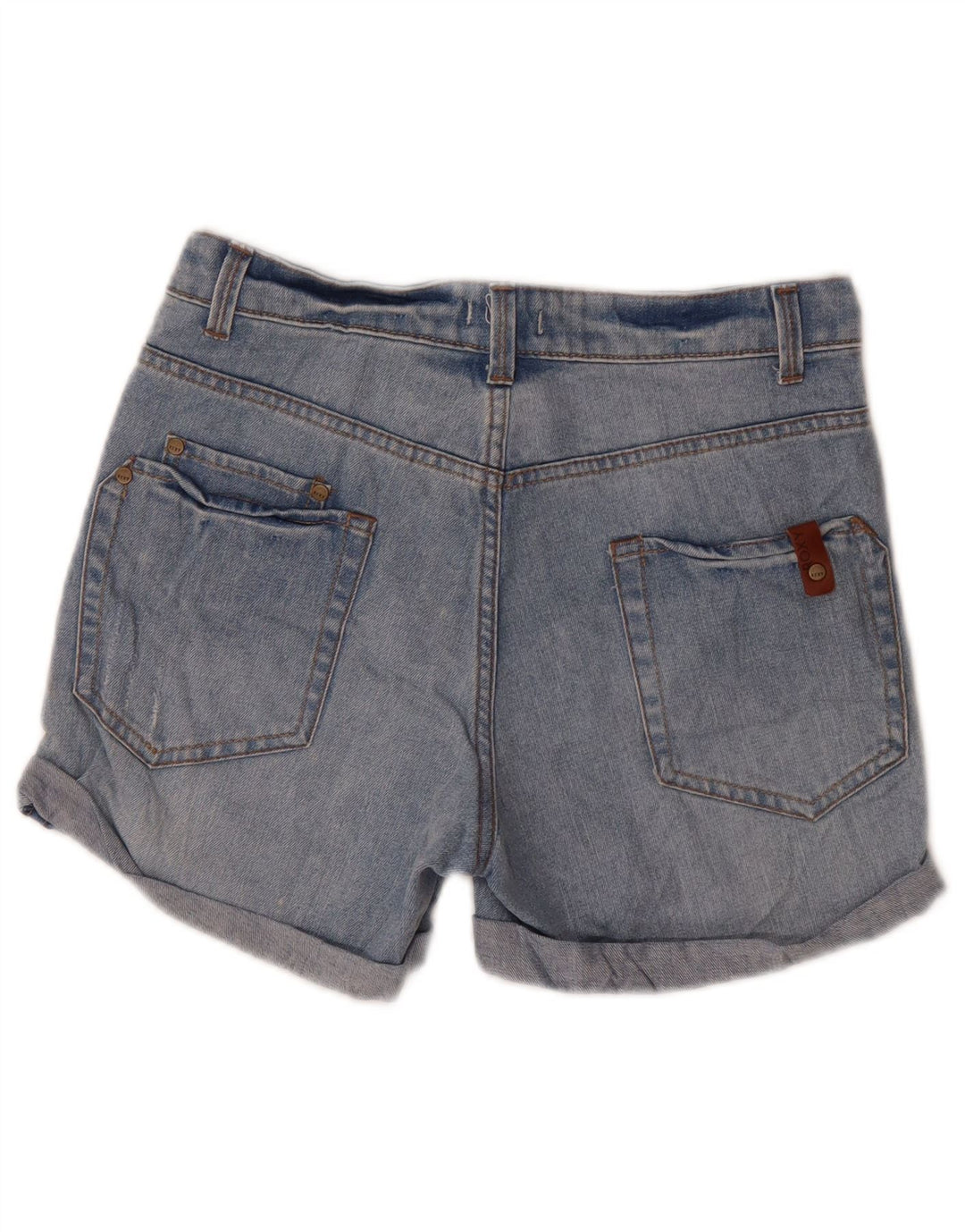 Roxy Damen Jeansshorts W24 XS Blaue Baumwolle