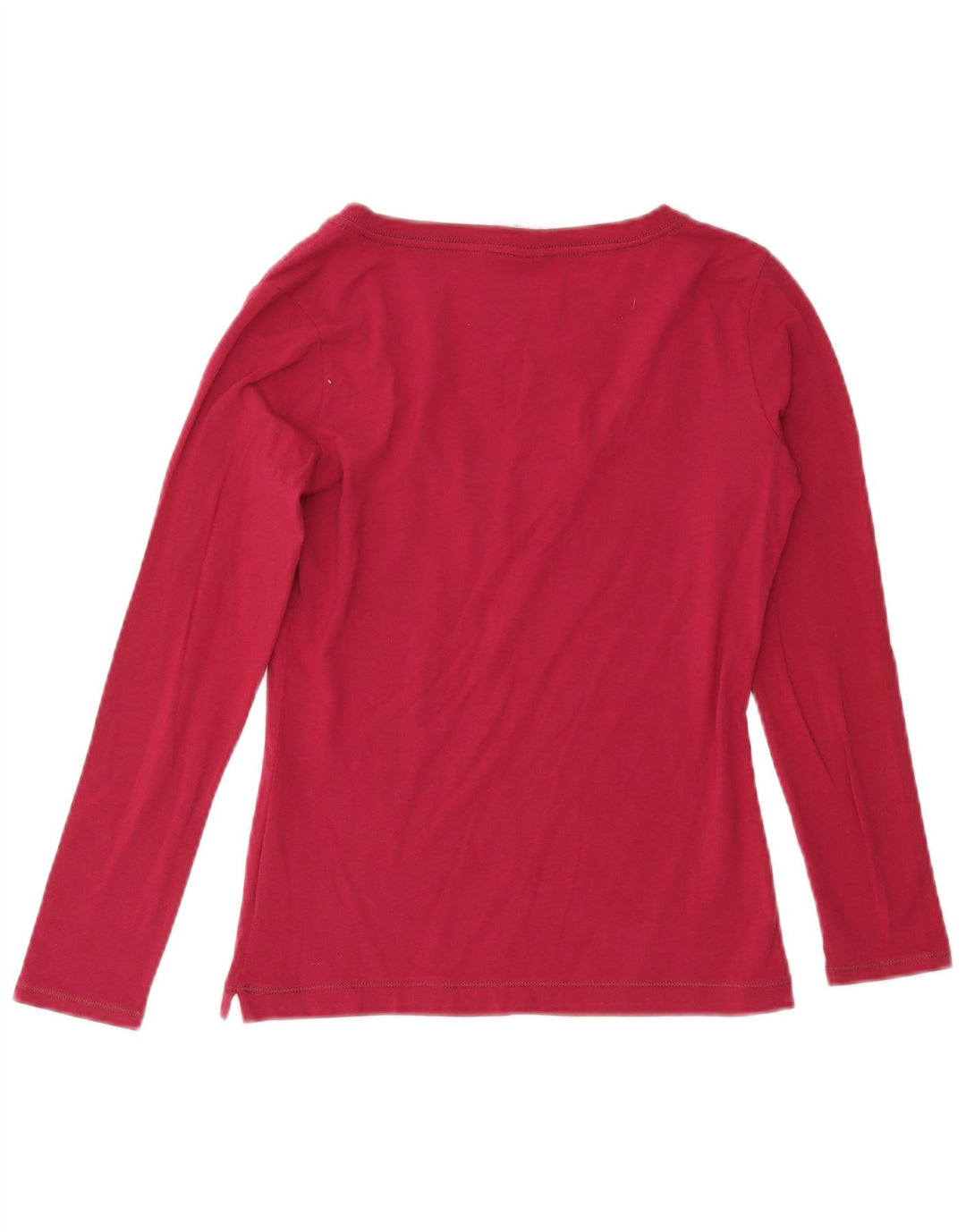 Champion Womens Heritage Classics Top Langarm UK 10 Small Kastanienbraun Baumwolle
