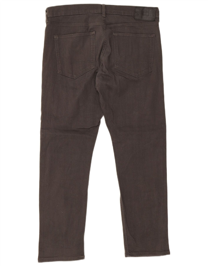 Marks & Spencer Slim-Jeans für Herren, W36, L29, graue Baumwolle
