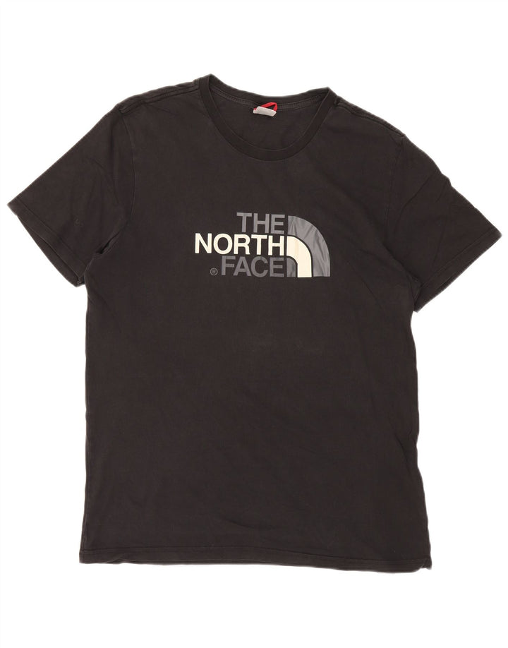THE NORTH FACE Herren-T-Shirt mit Grafik, Größe L, Schwarz, Baumwolle