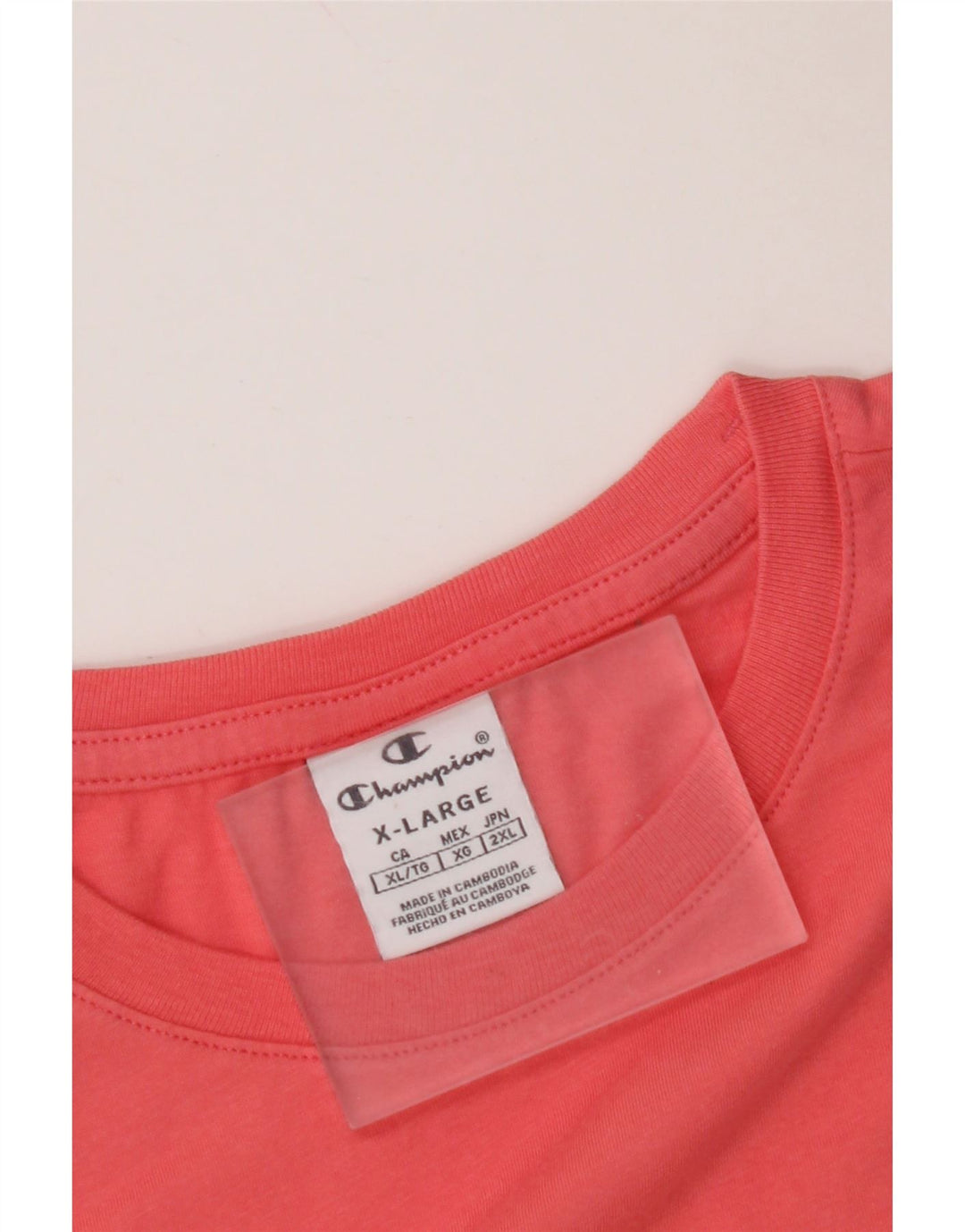 CHAMPION Damen T-Shirt Top UK 18 XL Rosa