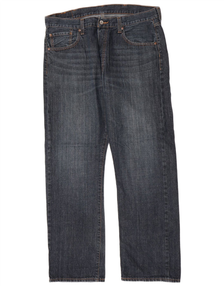 Levi's Herren 501 Straight Jeans W38 L32 Blaue Baumwolle
