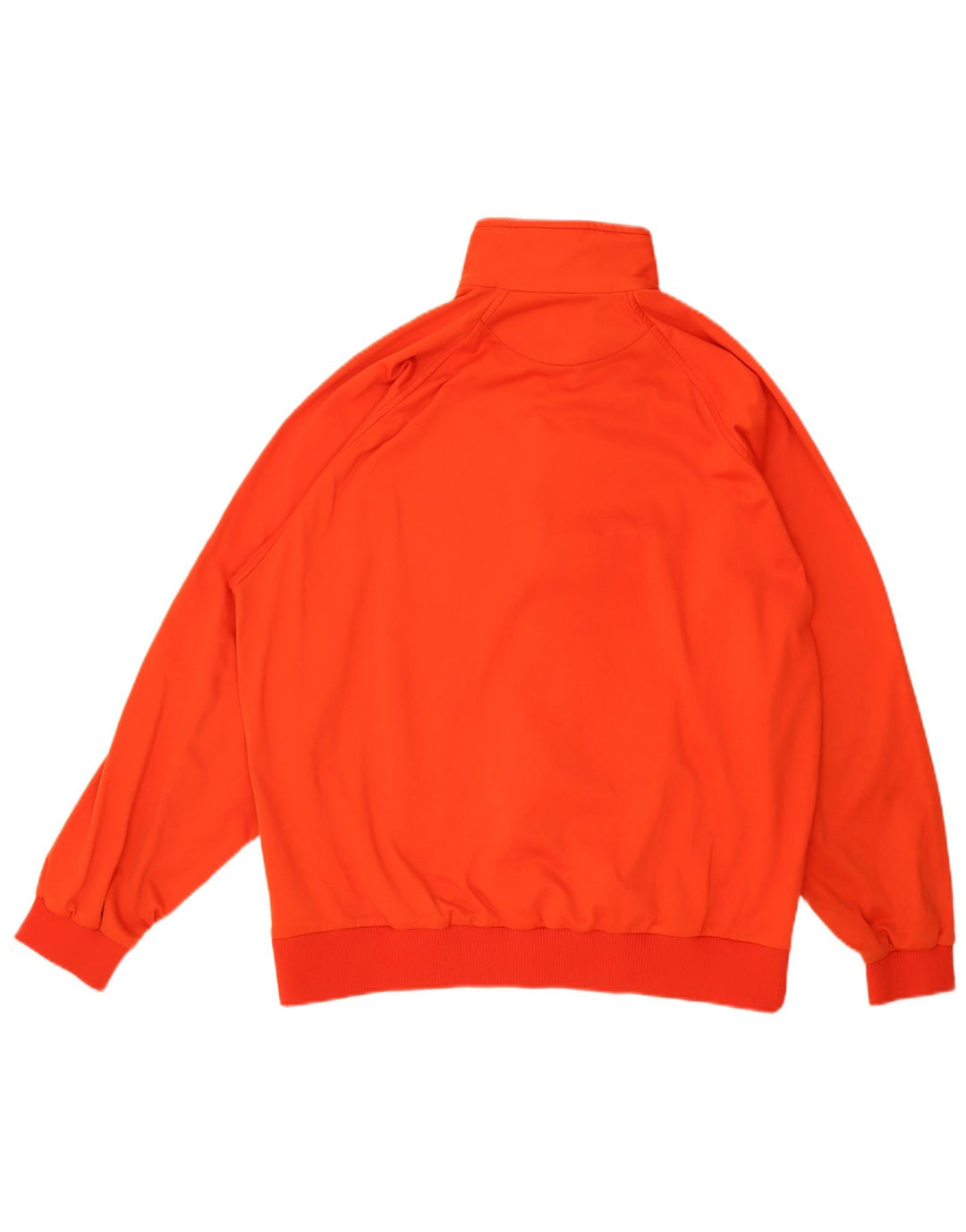 Champion Herren-Trainingsanzug-Oberteil, Jacke, 2XL, orangefarbenes Colourblock-Polyester