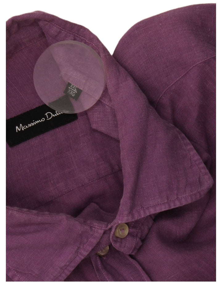Massimo Dutti Herrenhemd 2XL Lila