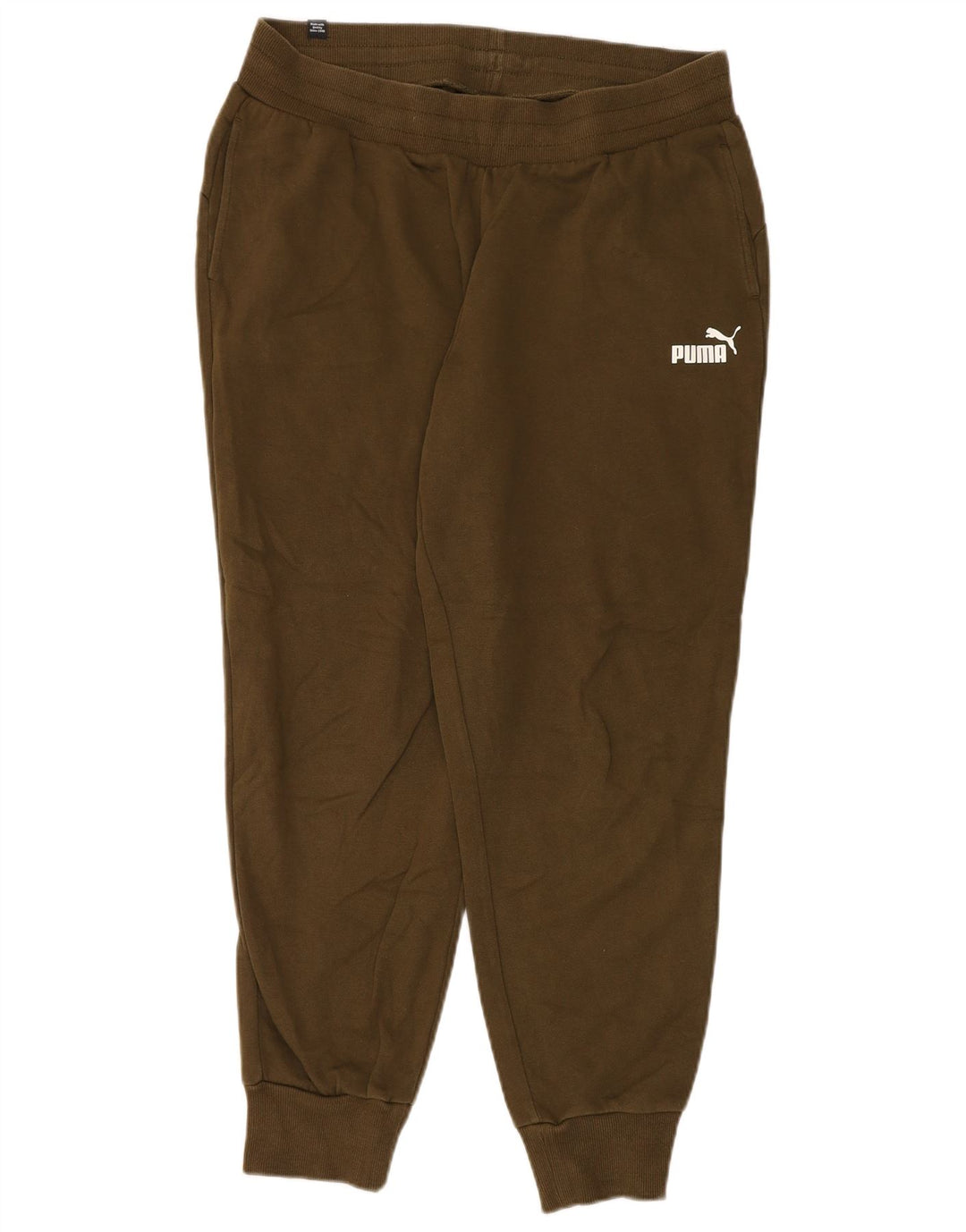 PUMA Herren-Trainingshose, Jogginghose, groß, Khaki, Baumwolle