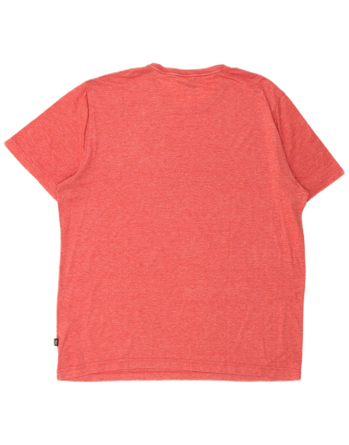 PUMA Mens Graphic T-Shirt Top Large Red Cotton