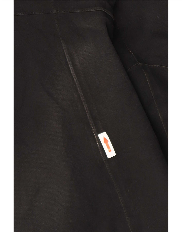 Patagonia Damen-Windbreaker-Mantel mit Kapuze, UK 14, Mittelschwarz, Polyester