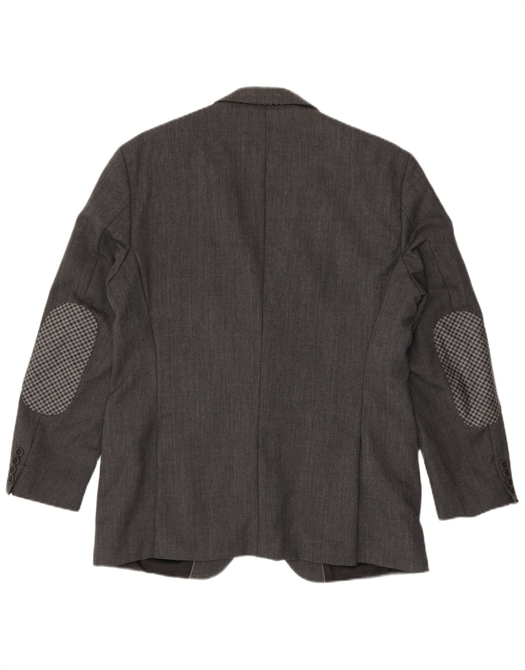 Hugo Boss Herren-Blazer mit 2 Knöpfen, EU 52, XL, graue Schurwolle
