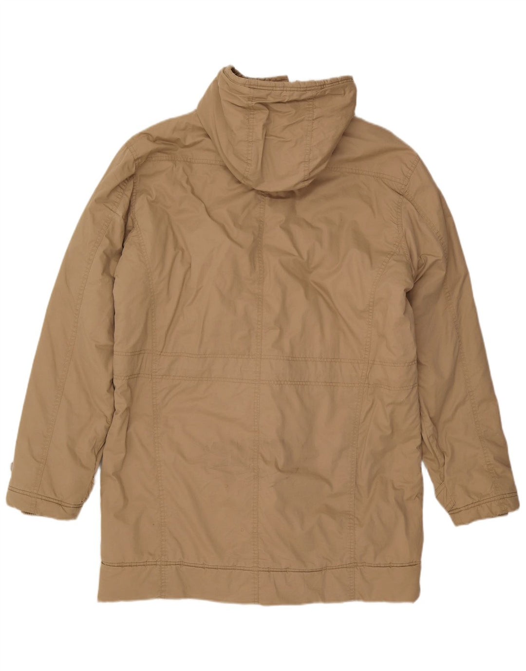 Wrangler Herren-Parka mit Kapuze, UK 44, 2XL, Beige, Polyamid