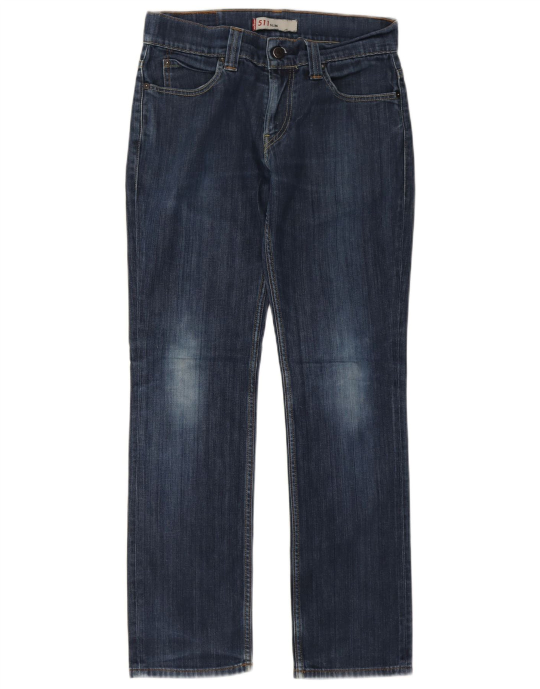 Levi's Herren 511 Slim Jeans W32 L32 Blaue Baumwolle