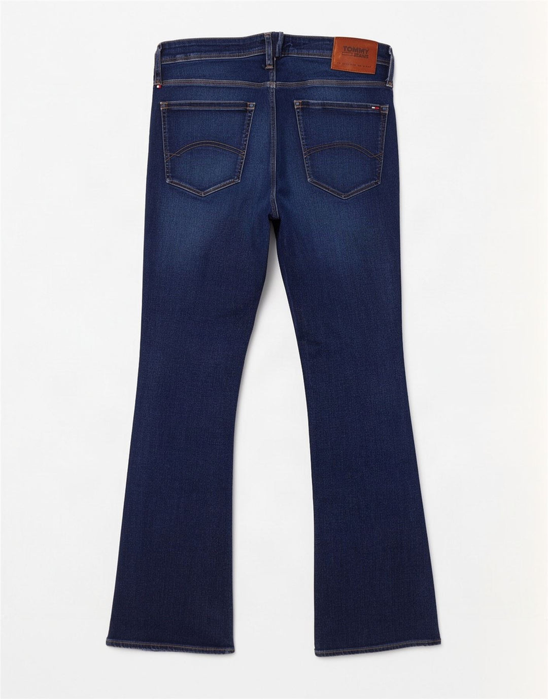 Tommy Hilfiger Herren Bootcut Jeans W34 L32 Blaue Baumwolle
