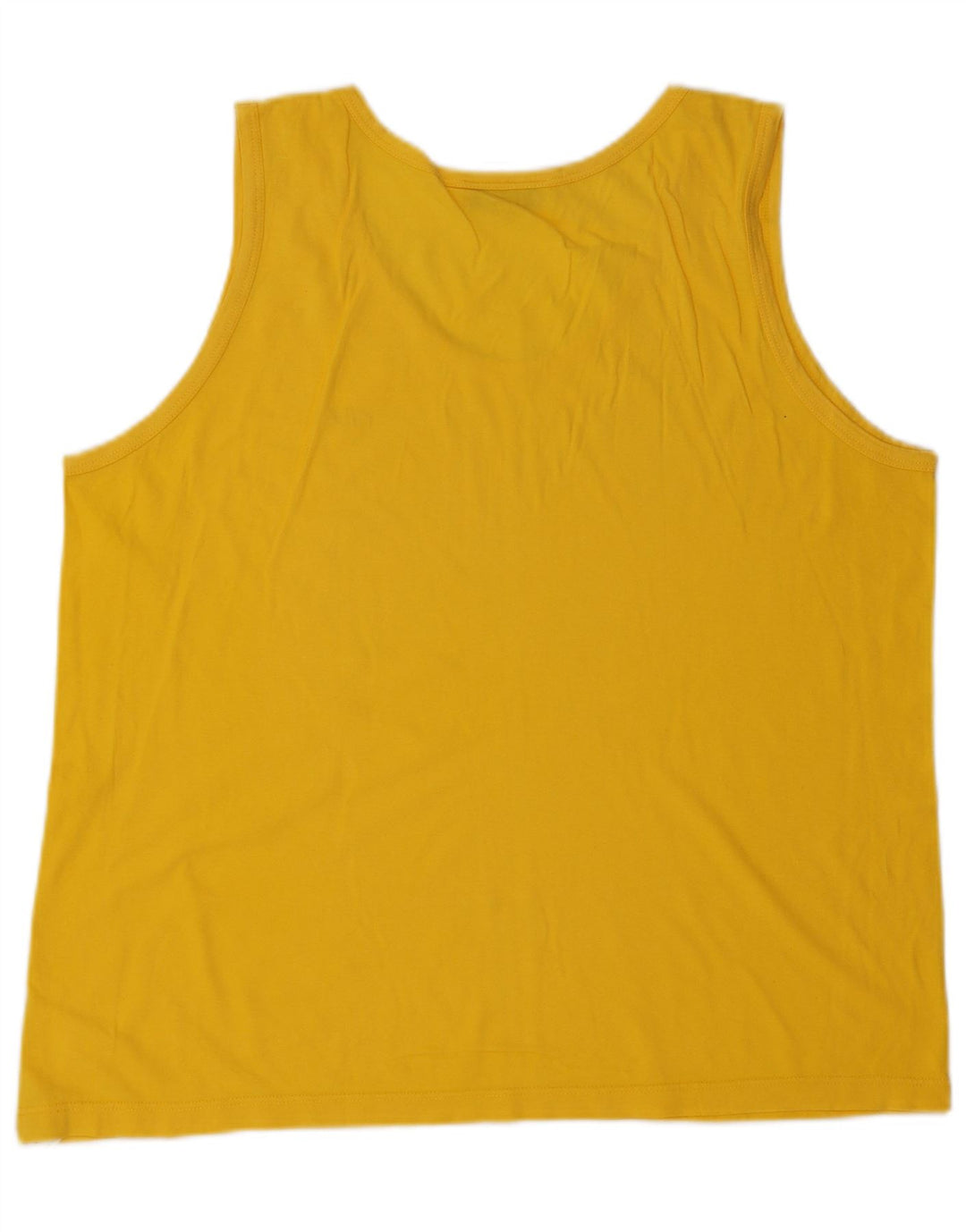 Fila Herren-Trägershirt, groß, gelbe Baumwolle
