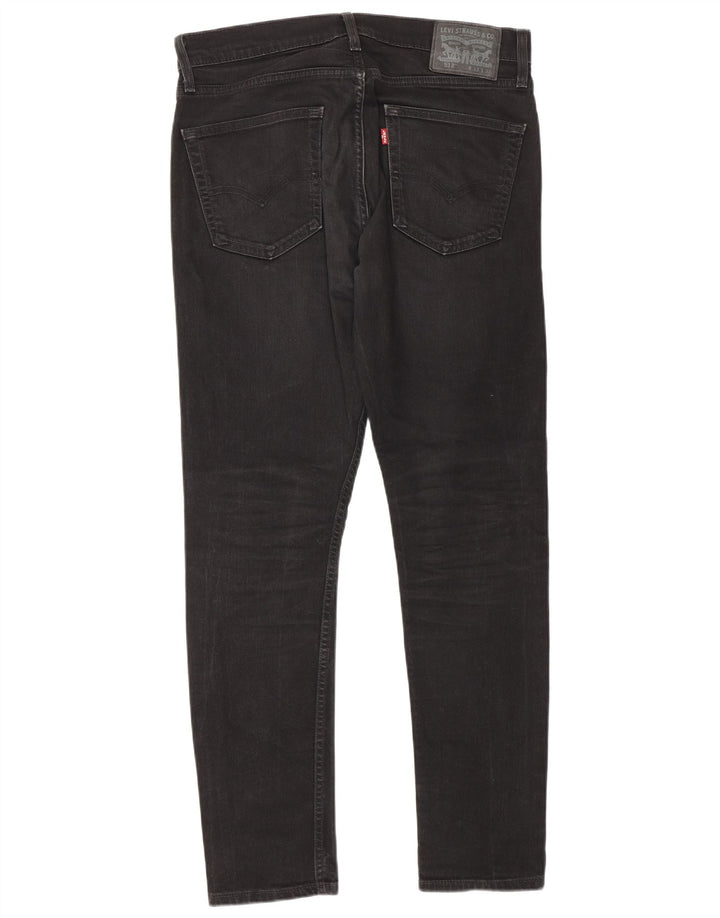 Levi's Herren 512 Slim Tapered Jeans W33 L32 Graue Baumwolle