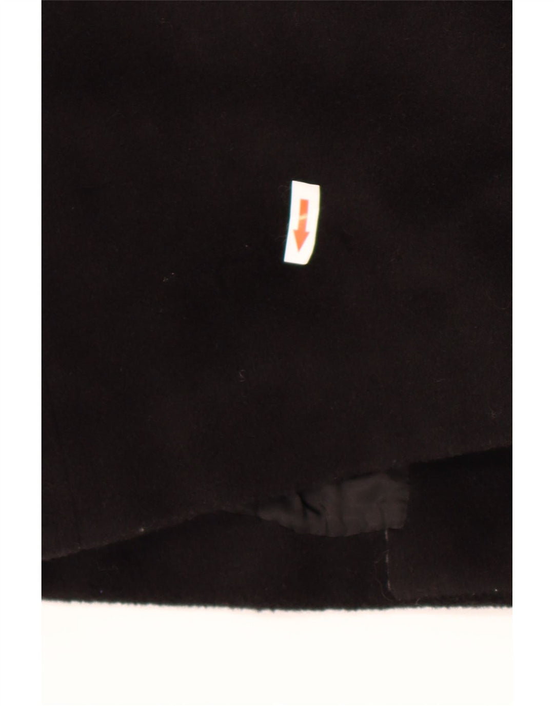 Max Mara Damen Woll-Zweireihermantel UK 12 Medium Black Wool Classic