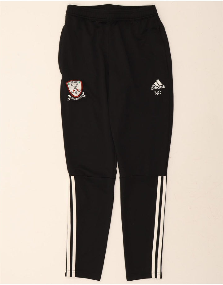ADIDAS Mens Tracksuit Trousers Small Black Polyester Vintage Adidas and Second-Hand Adidas from Messina Hembry 