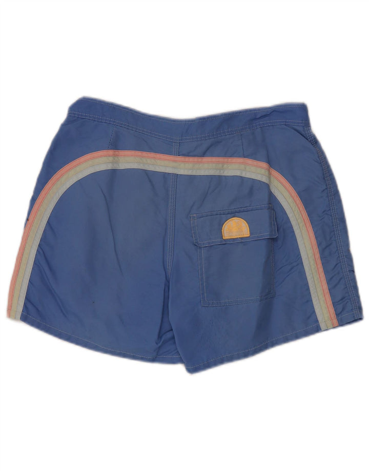 SUNDEK Herren-Badeshorts aus mittelblauem Nylon