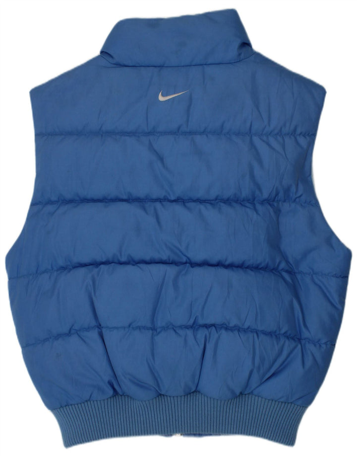 Nike Wattierte Weste für Mädchen, 8–9 Jahre, Größe S, Blau, Polyester