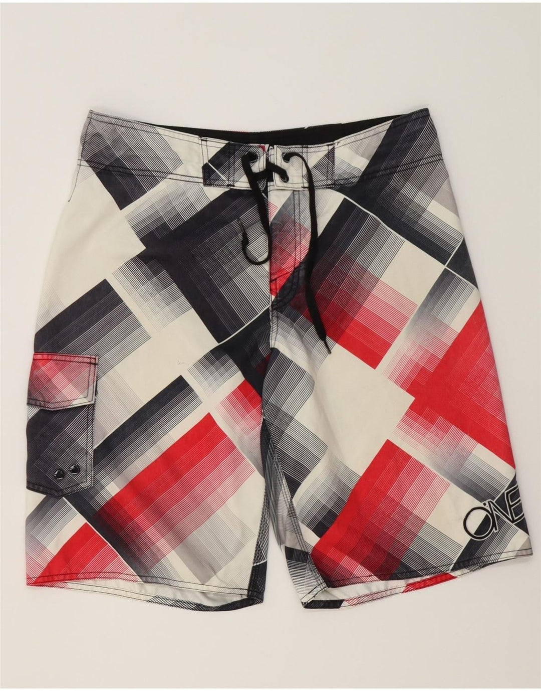 O'NEILL Herren-Badeshorts, mittelgroß, mehrfarbig, geometrisch, Polyester
