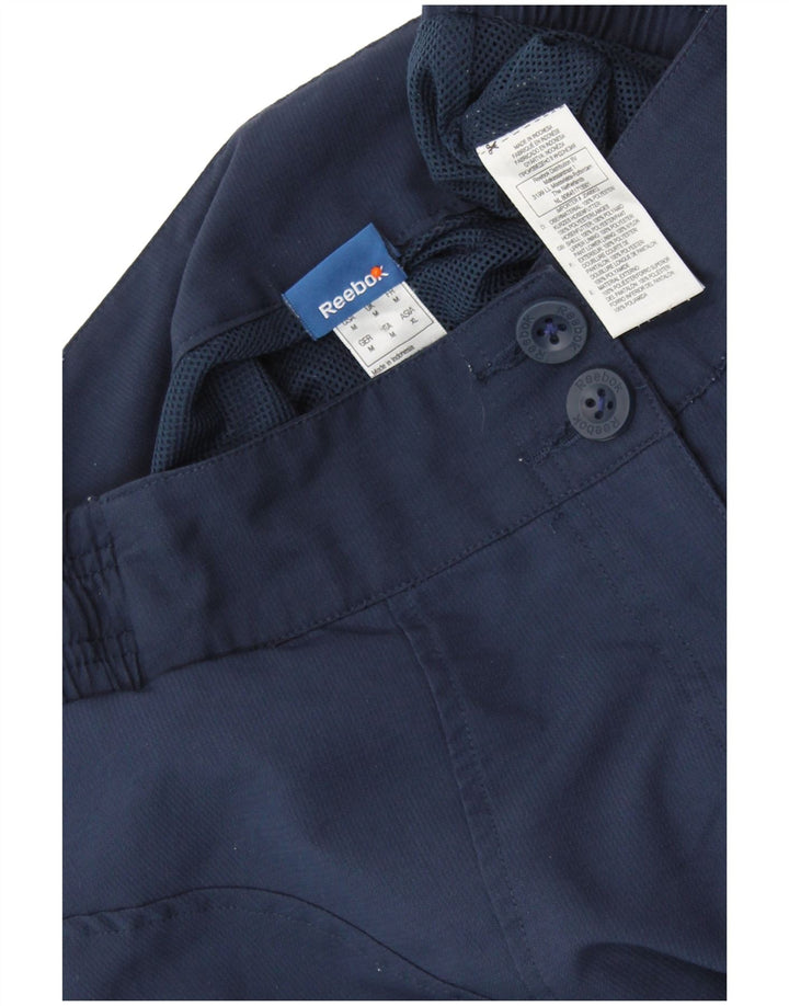 REEBOK Gerade Freizeithose für Herren, Größe M, W32, L28, Marineblau, Polyester