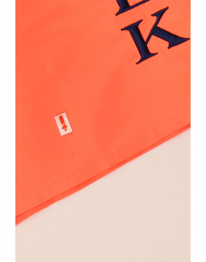 SUNDEK Herren-Badeshorts mit Grafik, XL, Orange, Polyester