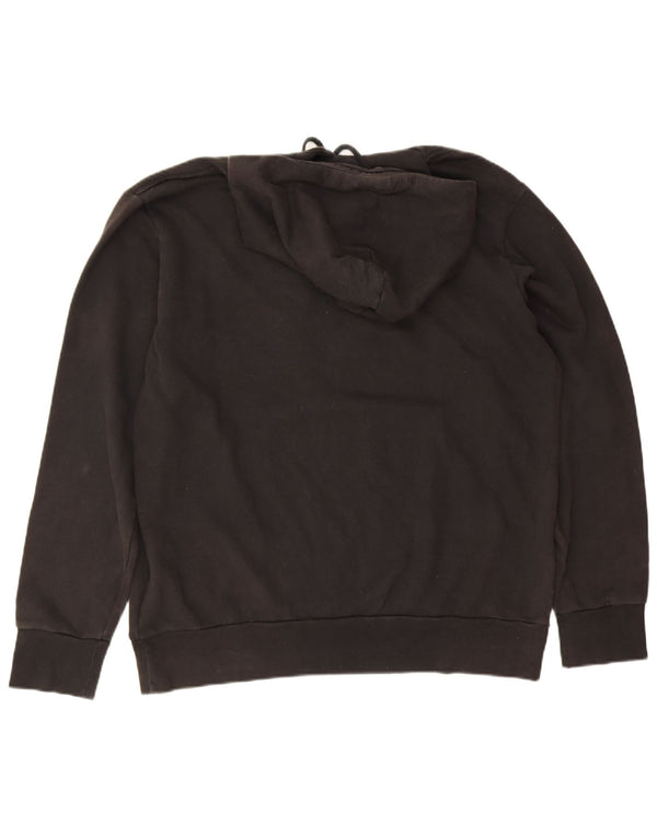 Adidas Herren Graphic Hoodie Pullover Große schwarze Baumwolle