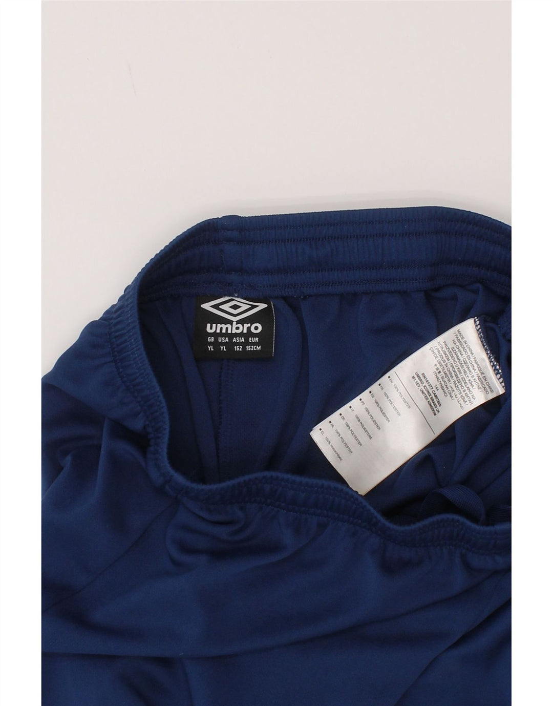 Umbro Sportshorts für Jungen, 11–12 Jahre, groß, marineblau, Polyester