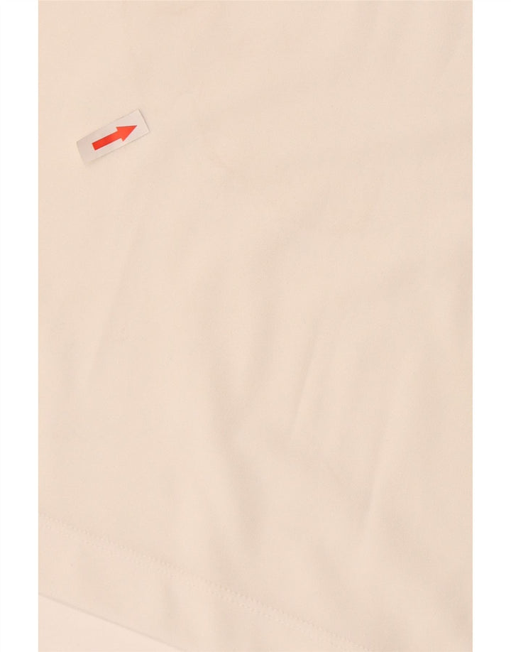 Killer Loop Herren-T-Shirt mit Reißverschluss, XL, weißes Polyester
