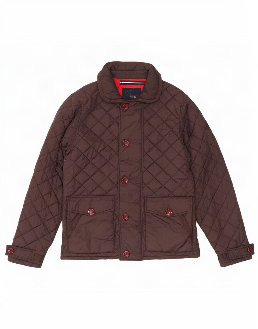 Henri Lloyd Herren Steppjacke UK 38 Mittelbraunes Polyamid