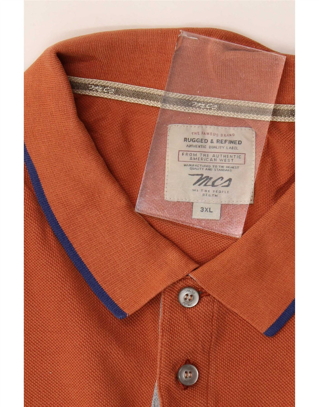 Marlboro Classics Herren Poloshirt 3XL Braun gestreift