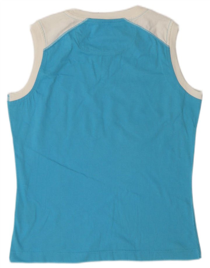 Champion Damen Heritage Classics Graphic Vest Top UK 12 Mittelblau