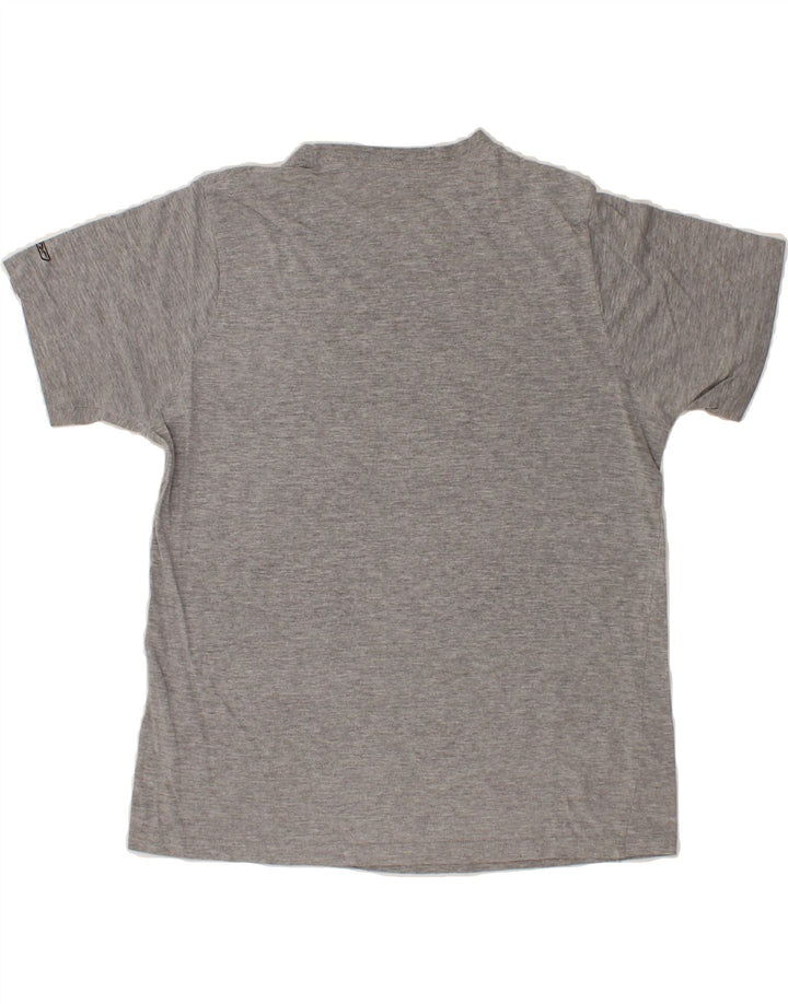 REEBOK Womens T-Shirt Top UK 14 Medium Grey Vintage Reebok and Second-Hand Reebok from Messina Hembry 