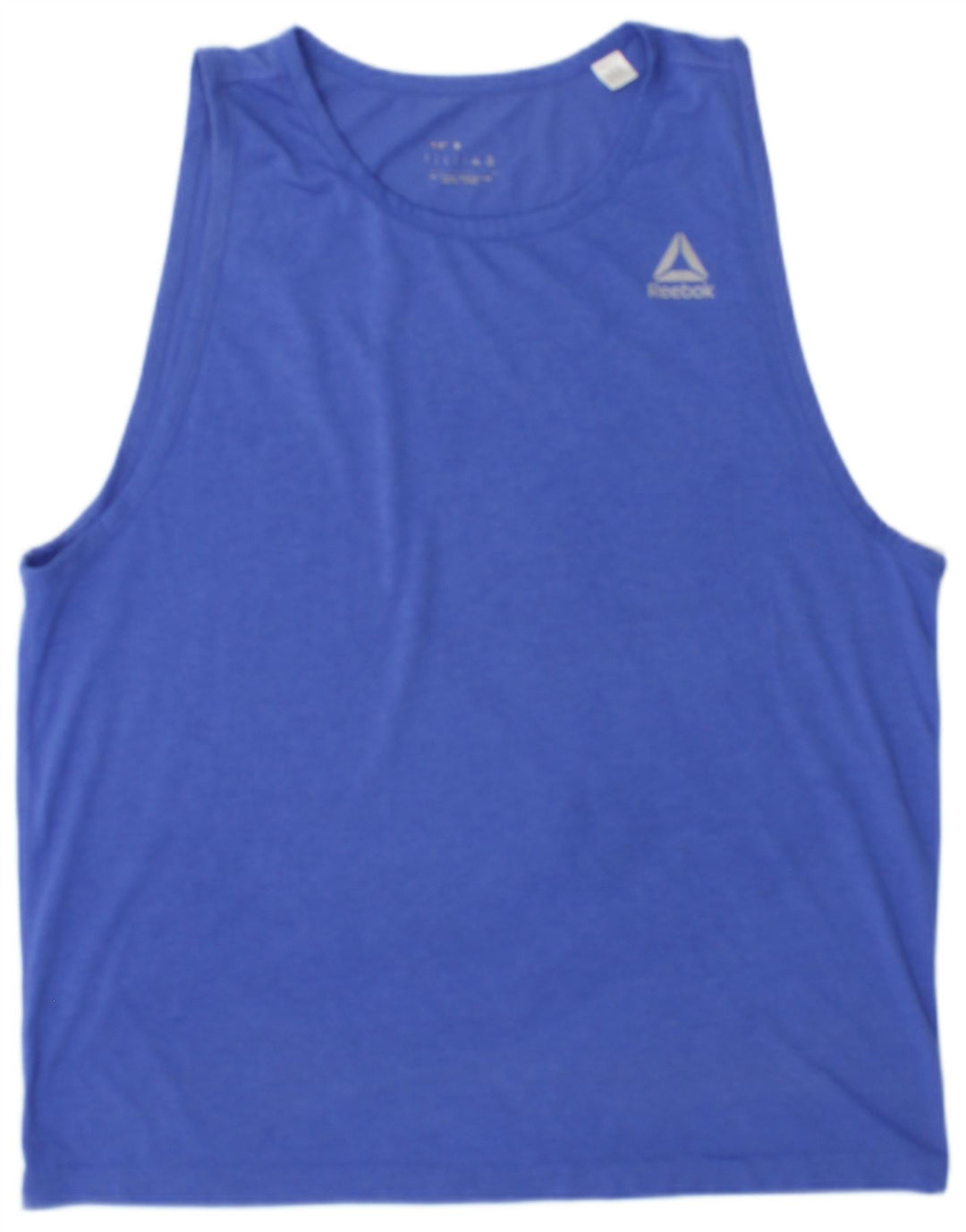 ADIDAS Herren Grafik-Weste-Top, groß, blau, Polyester